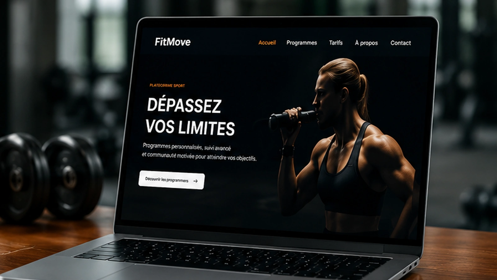 Aperçu du projet FitMove — Plateforme sport